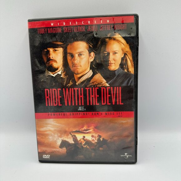 Ride With The Devil Widescreen DVD 1999 Tobey Maguire Jewel Universal - Picture 1 of 3